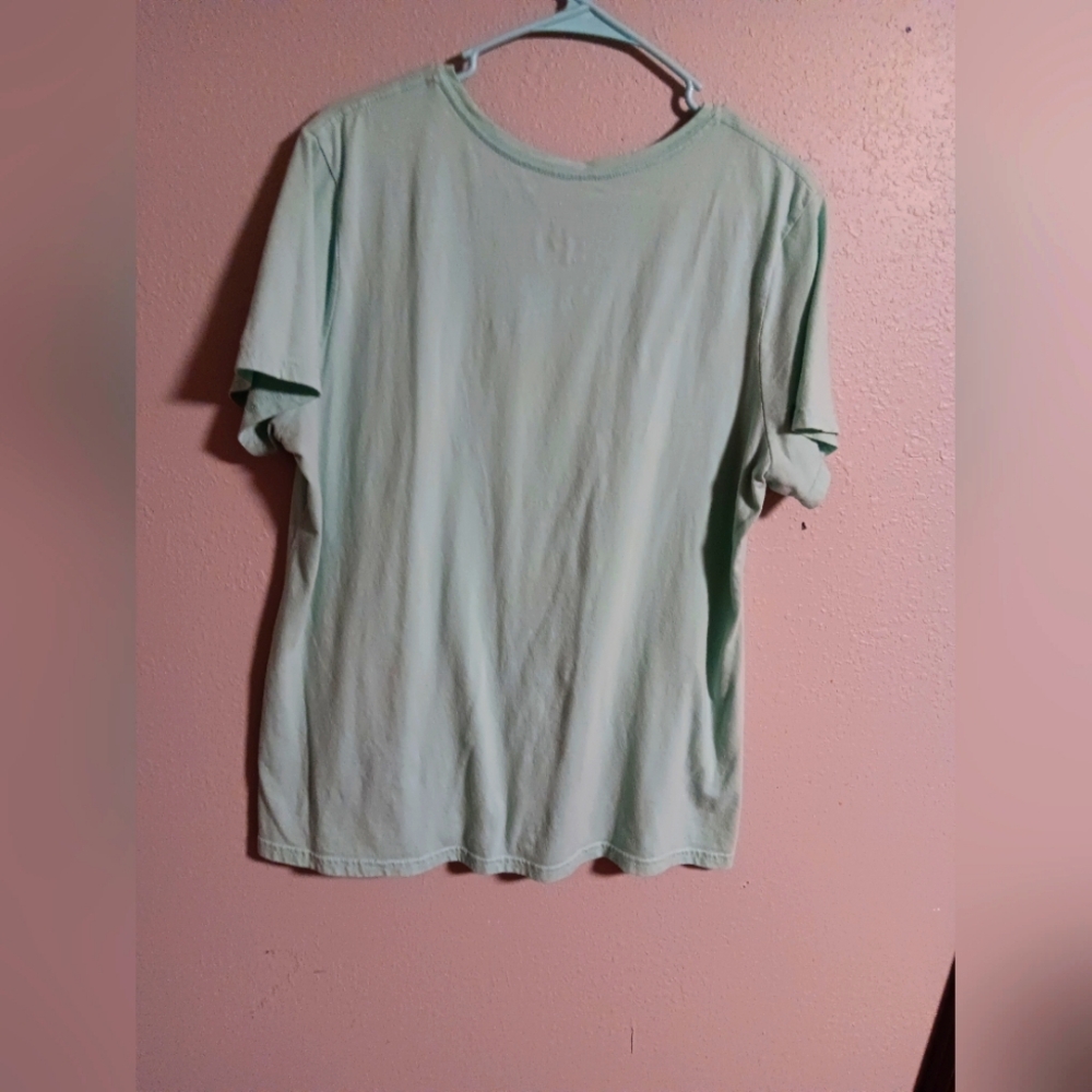 TIME AND TRU T SHIRT TEAL